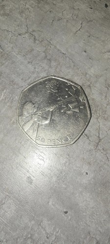 Olympic 2012 50p - coin,