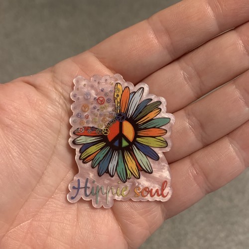 Fridge board magnet hippie - magnet,