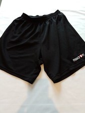 Men's Shorts Macron M Elasticated Waist Black 20209