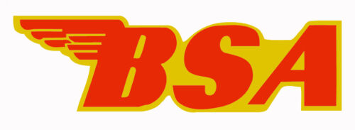 Bsa tank decal logo sticker - logo,