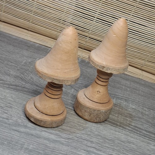 Hand made turned wood - hand,