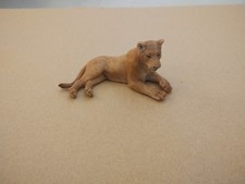 Schleich Lying Down Lioness Lion Rare Retired Model. Wildlife safari