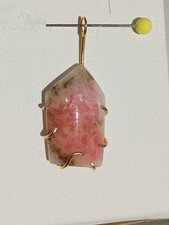 Tugtupite Stone Pendant In