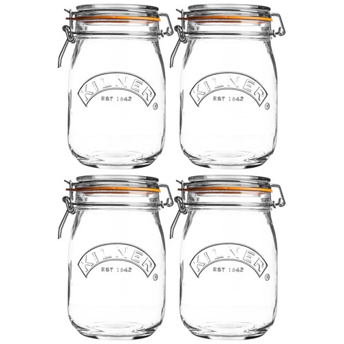Kilner 4pcs litre vintage - 4pcs,