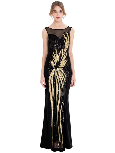Angel fashions black - black, gold