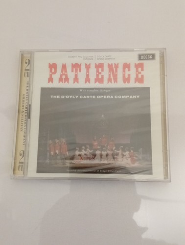 Gilbert sullivan patience - &, sullivan: