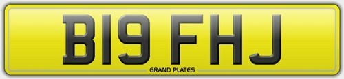 Big reg b19 fhj number - big,