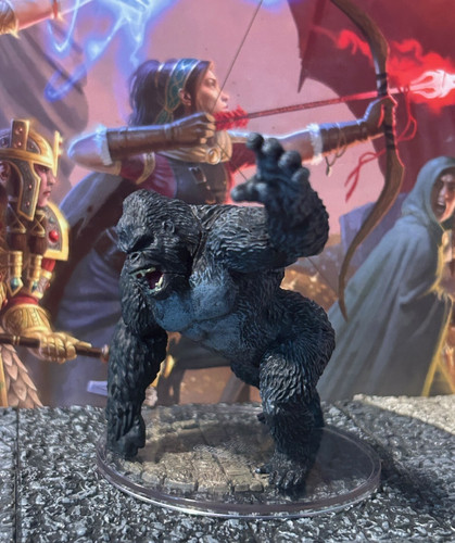 Giant ape miniature - d&d,