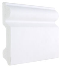 Skirting and Architrave Boards  Plastic PS  White  Torus  100 x 14 x 2900mm