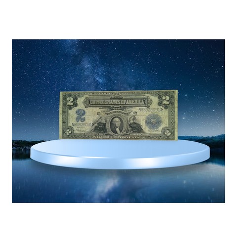 1899 two dollar - 1899, $2
