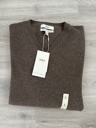 Marks spencer mens lambswool - &,