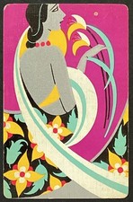 Pretty Lady Art Deco Vintage