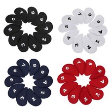 Golf Iron Head Covers Iron Club Head cover for Left Handed Fit All Brands