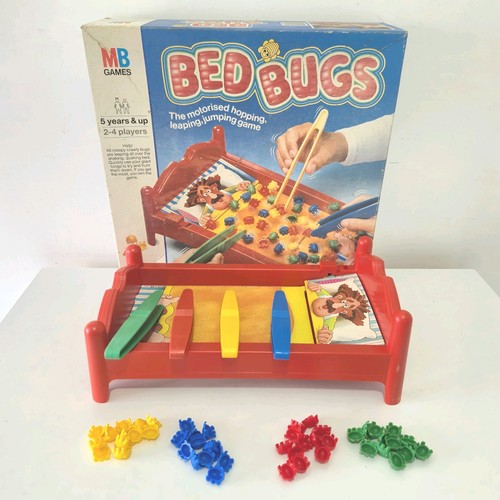 1985 vintage games bed bugs - games,