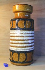 Vintage West German Pottery Scheurich Vase 517-30 Retro