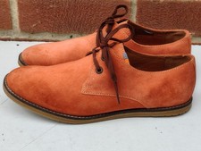 Frank Wright Men's Coral Leather Shoes, Desert Loafers, UK7 EU41 US8, VGC