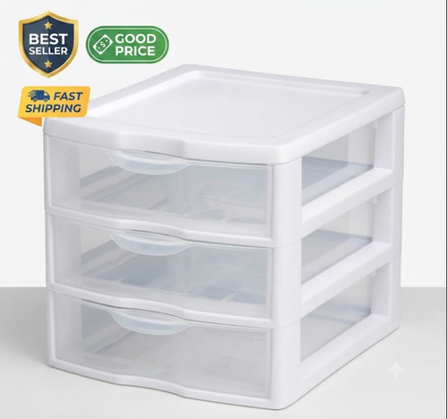 Drawer clear storage bin - drawer,