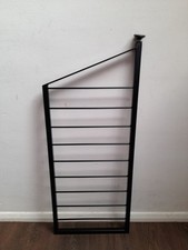 Ladderax Single Footed Ladder 89 cm x 35 cm ~ NEW powder coated black * MINT *
