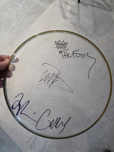 Signed drum skin - skin, 3