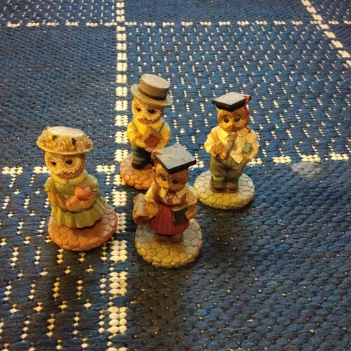 Vintage porcelain owls - 4,