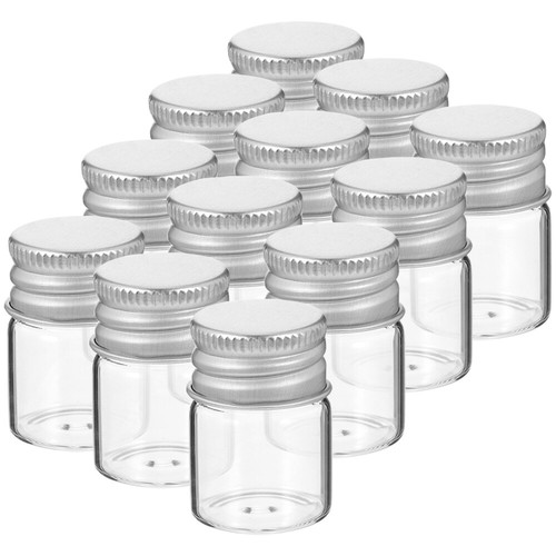 12pcs glass favor jars small - 12pcs,
