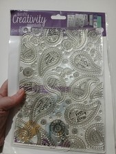 Large A5 Docrafts Paisley