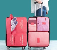 7 PCS QUALITY TRAVEL ORGANIZER BAG PACKER CASE LUGGAGE CUBE SUITCASE POUCH