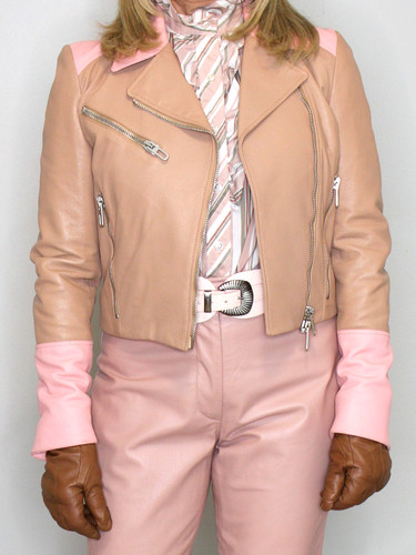 Drome leather moto jacket - leather,