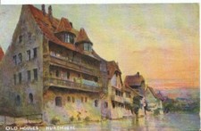 Germany Postcard - Old Houses