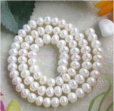 Fashion 7-8mm Natural White