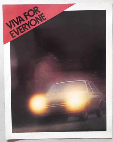 Vauxhall viva brochure 1972 - viva,