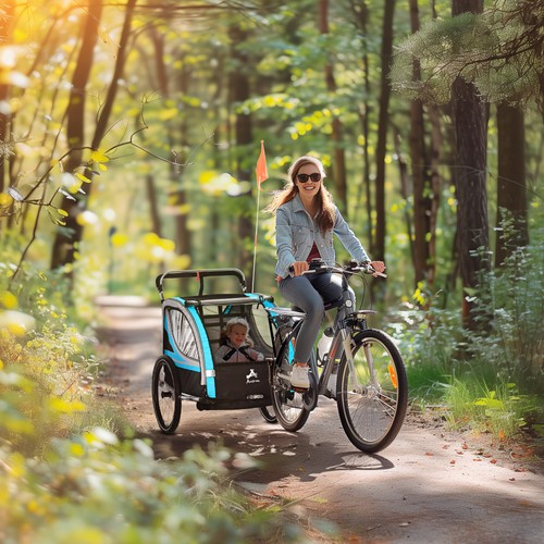 Child baby bike trailer kids - baby,