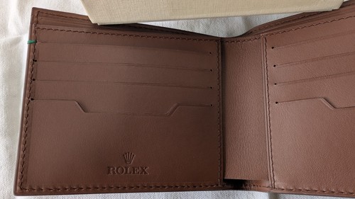 Original rolex bifold brown - original,