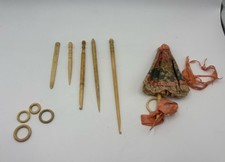 Antique vintage bone bodkins - vintage,