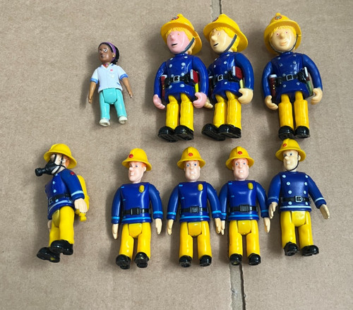 Fireman sam figures - 9x,