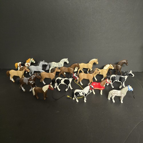 Vintage playmobile horses - vintage,
