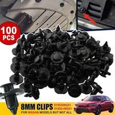 100PCS Wheel Arch Clips Bumper