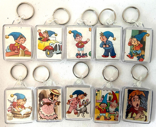Lot noddy keyrings made - 10,