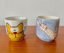 Vintage Pair of Ceramic Hand