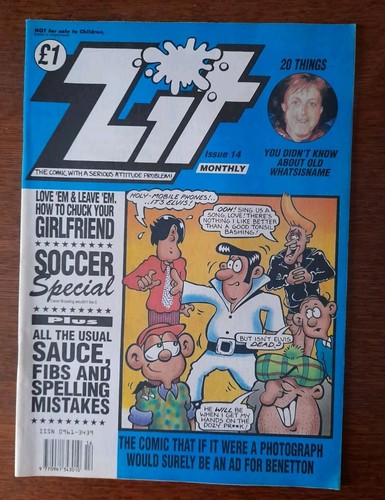 Zit comic issue - -, #14
