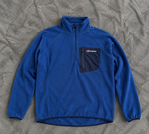Berghaus men blue half - men's,