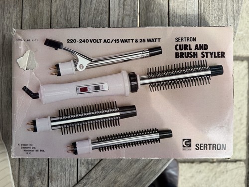 Vintage sertron curl and brush - vintage,