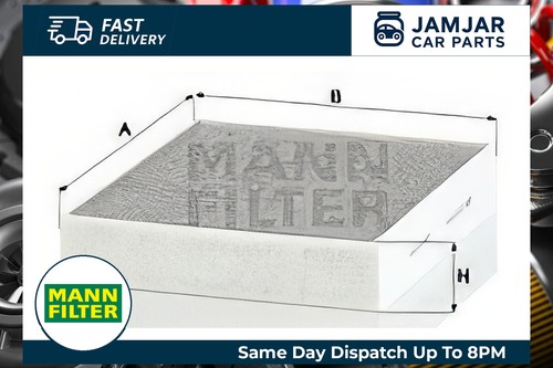 Mann cuk25001 cabin filter - mann,