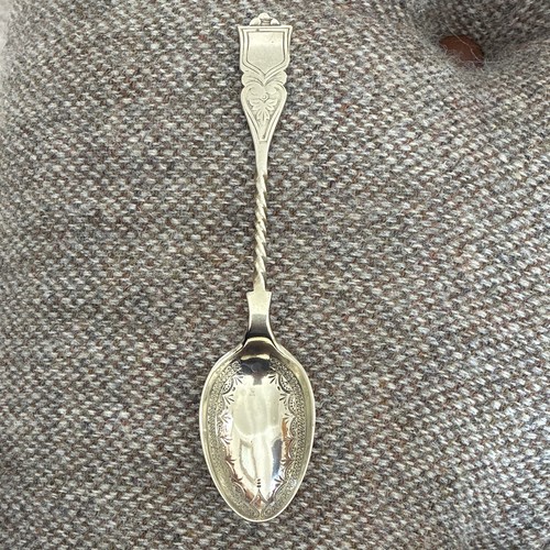 Tbs silver plate spoon twisted - tbs,