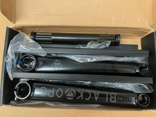 Crank set black - set, stomp