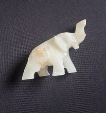 Pale Green Onyx Elephant