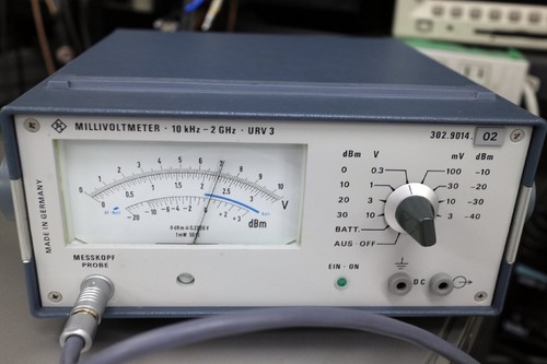 Rohde schwarz urv3 rf - &,