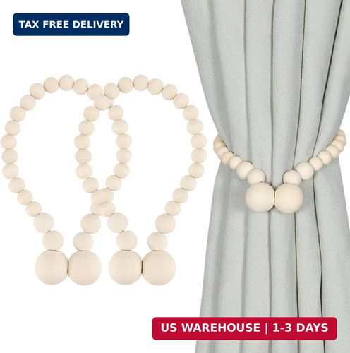 Magnetic curtain tiebacks - curtain,