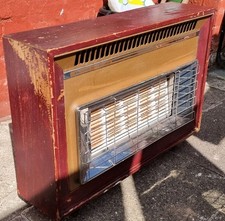 Cannon Misermatic Gas Fire Good Working Order .See Deacription