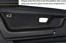 YELLOW STITCH 2X DOOR CARD